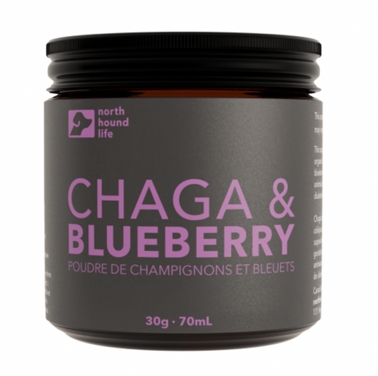 North Hound Life -Dog Organic - Chaga Mushroom & Blueberry 30 g