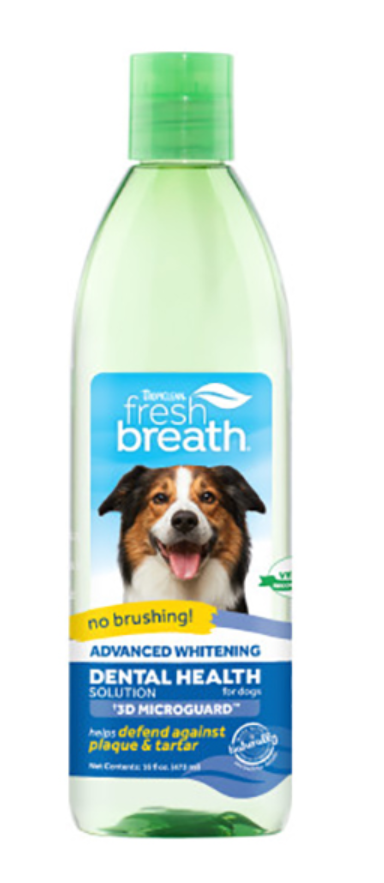 TropiClean -Fresh Breath - Dental Health Solution AdvcWht