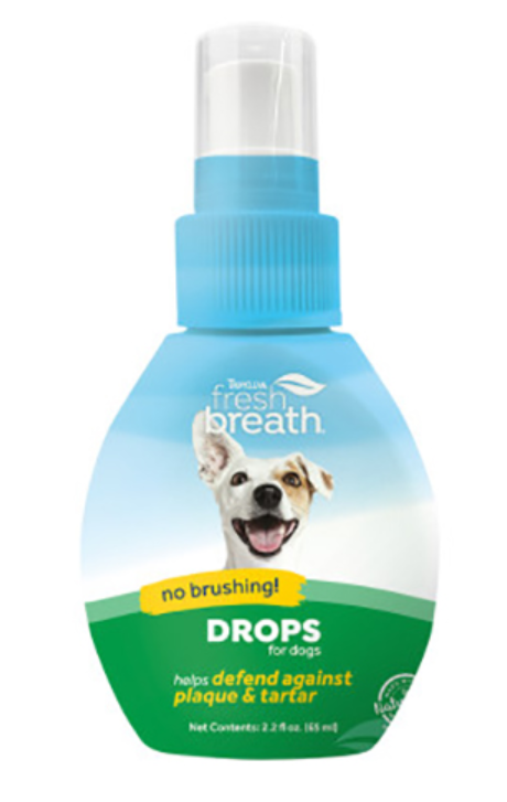 TropiClean- Fresh Breath -Water Drops 2.2 oz - PreOrder