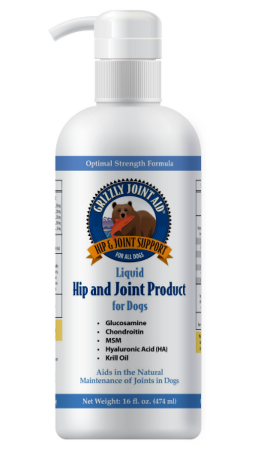 Grizzly -Joint Aid -Hip&Joint Support -Liquid Supplement