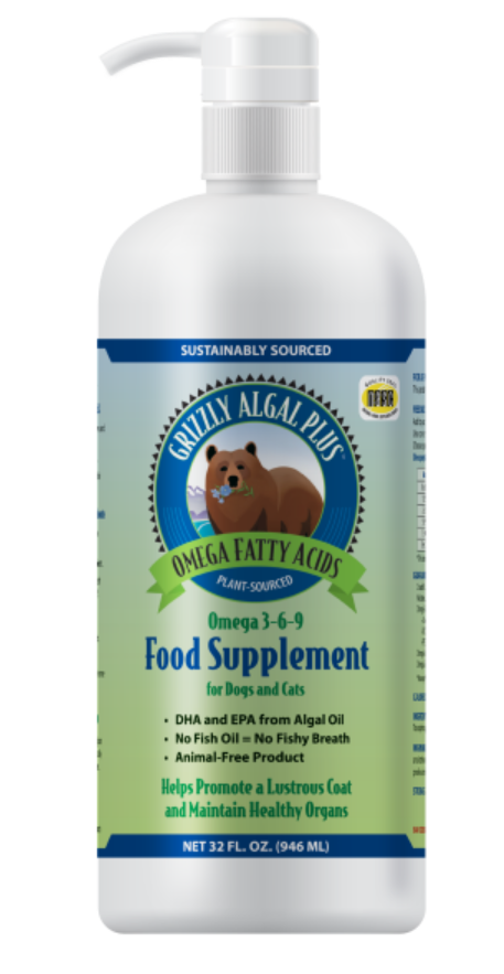 Grizzly- Algal Plus -Oil Liquid Supplement