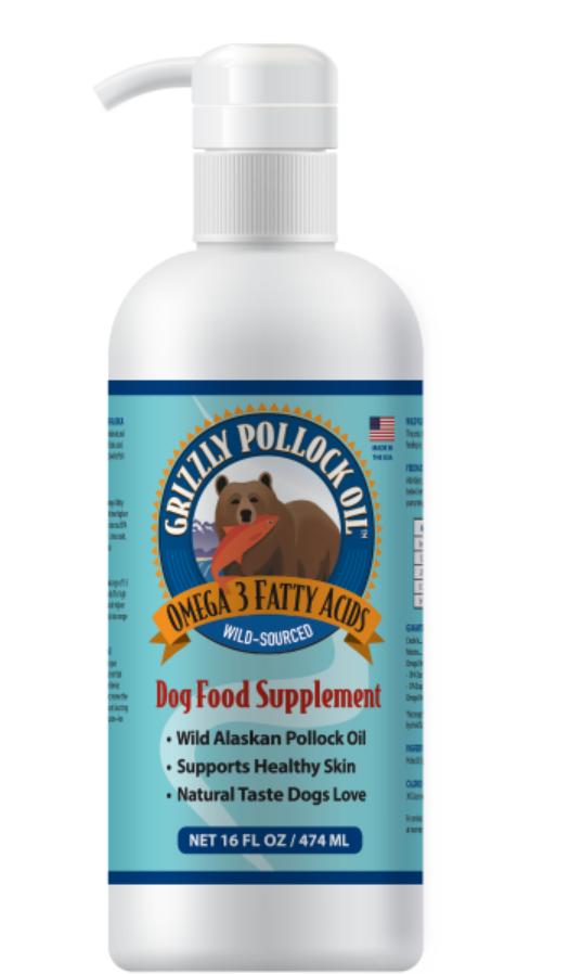 Grizzly-Pollock Oil Liquid Supplement