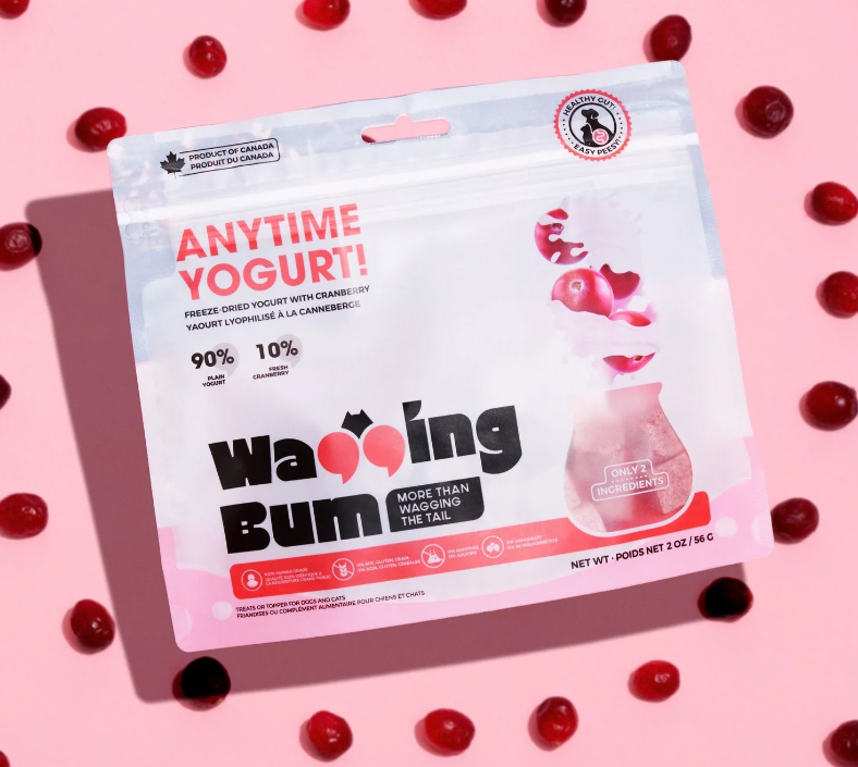 Wagging Bum- ANYTIME Yogurt - Freeze Dried - Cranberry
