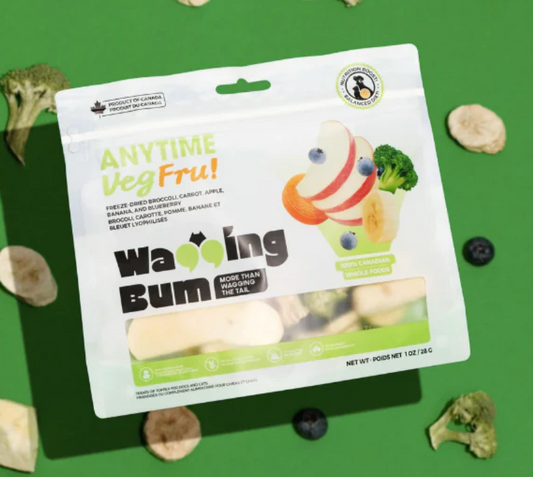 Wagging Bum- ANYTIME Yogurt - Freeze Dried -Veggies & Fruits