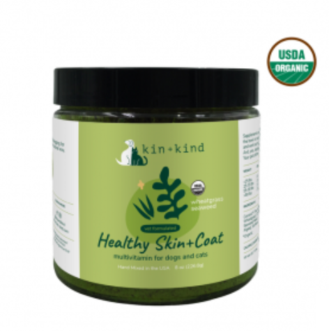 kin+kind healthy skin+coat powder Healthy Skin+Coat