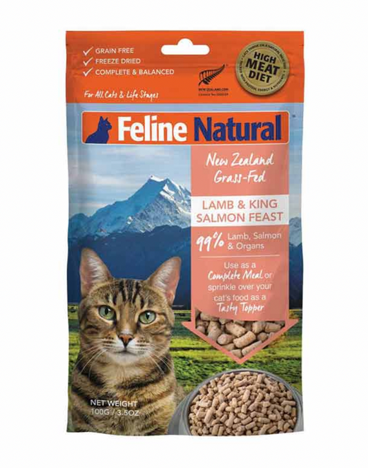 Feline Natural - Lamb & Salmon Freeze Dried
