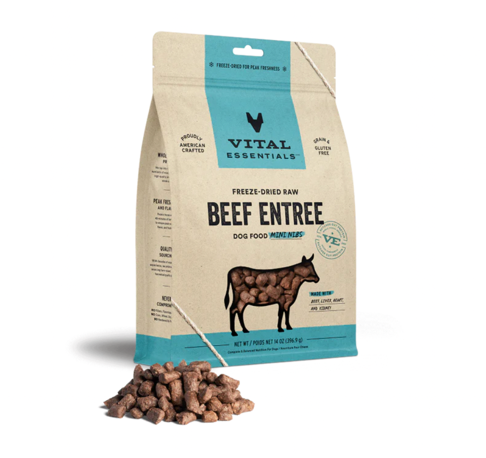 Vital Essentials - Dog Beef Freeze Dried Mini Nibs