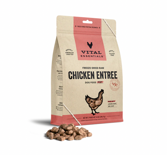 Vital Essentials - Dog Chicken Freeze Dried Mini Nibs