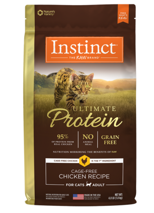 Instinct Cat Ultimate Protein GF Kibble Chicken -Duck