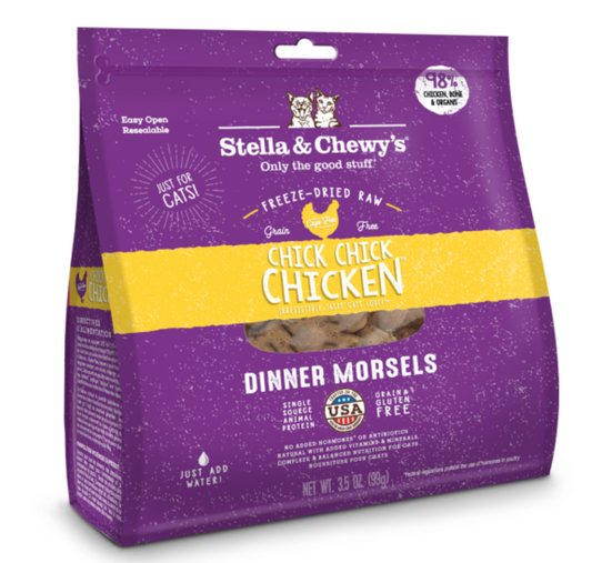Stella&Chewys Cat Freeze-dried  Chick Chicken Morsels