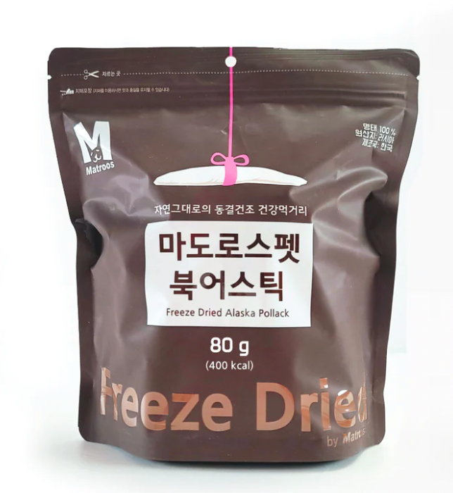 Matroos Freeze-dried Pollack 80g