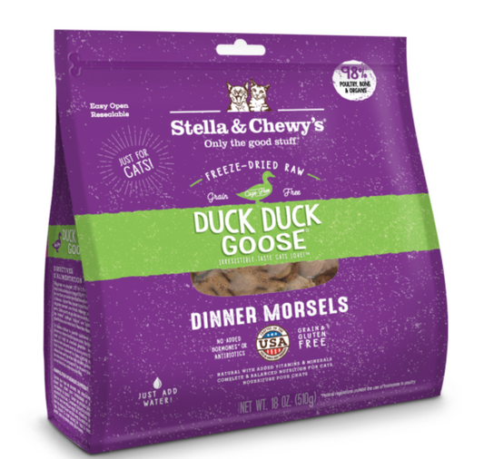 Stella&Chewys Cat Freeze-dried  Duck Duck Goose Morsels