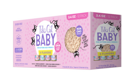 Tiki Cat Baby Variety Pack Shreds