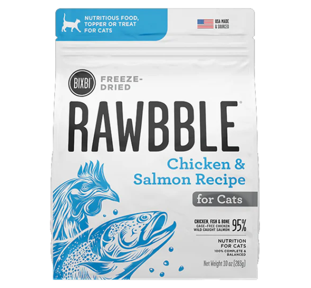 BIXBI - Cat Freeze-Dried Rawbble - Chicken & Salmon