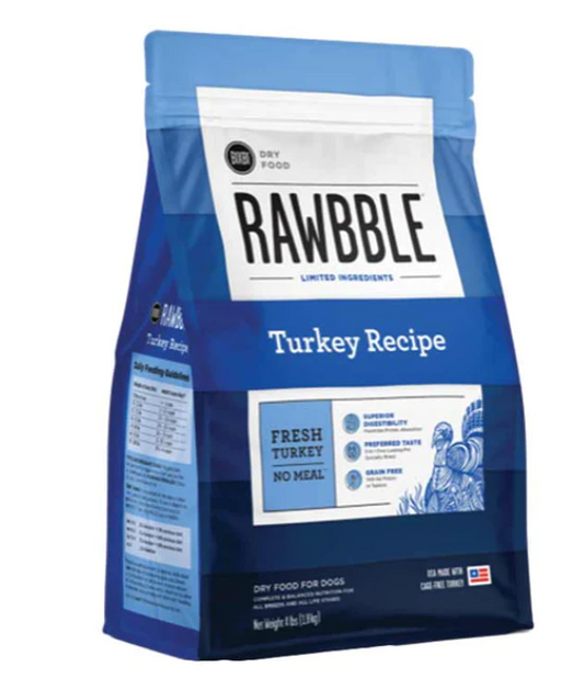 BIXBI -Dry Food for Dog - Rawbble - Turkey