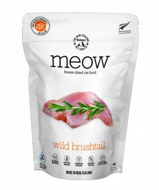 Meow – Cat -  Freeze Dried  Wild Brushtail