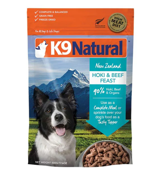 K9 Natural - Dog - Hoki & Beef Freeze Dried