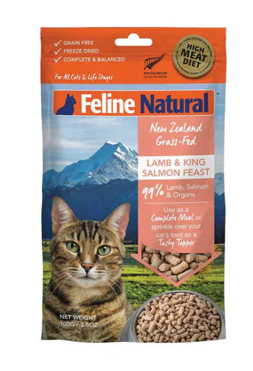 K9 Natural - Cat- Lamb & Salmon Freeze Dried