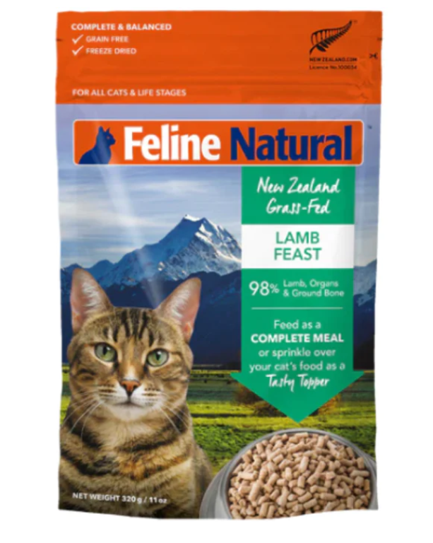 K9 Natural -Cat - Lamb Feast Freeze Dried