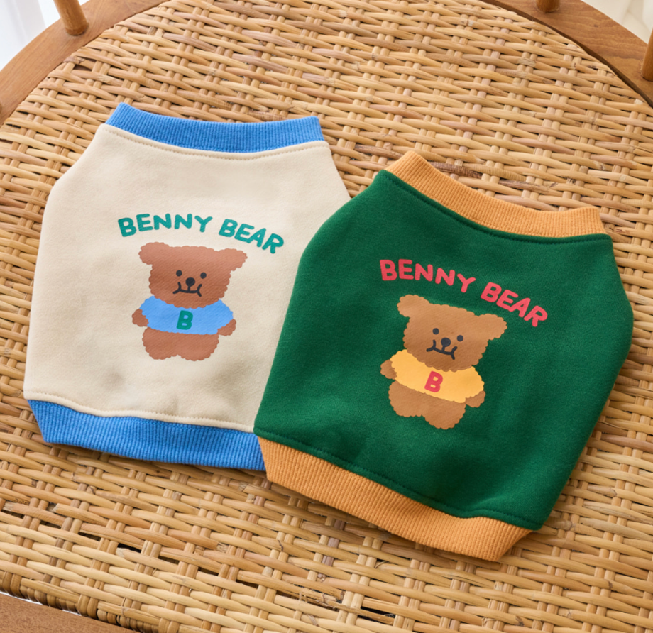 Benny's Bear Cropped Sweatshirt