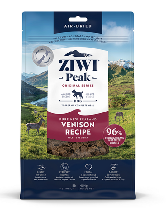 ZIWI Peak Dog Air-Dried Venison