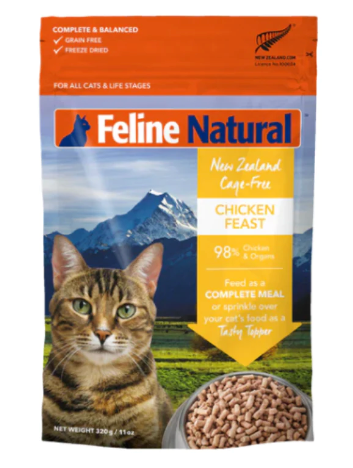 K9 Feline Natural - Chicken Feast Freeze Dried