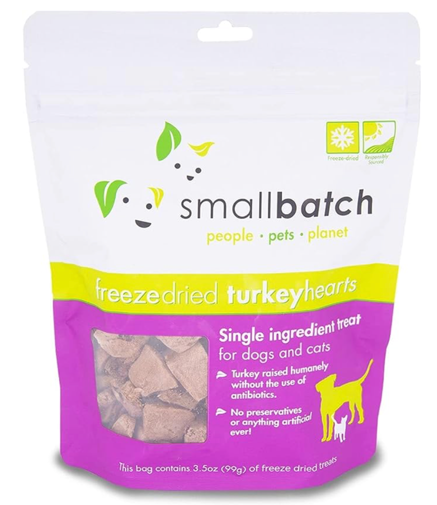 SMALLBATCH Freeze Dried Turkey Hearts