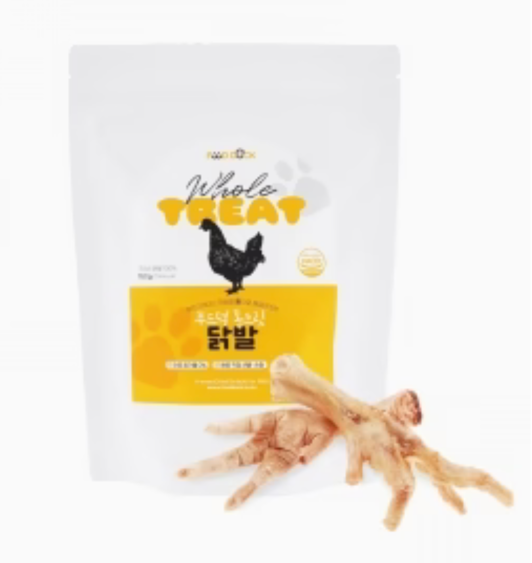 FOODDUCK freeze-dried chicken feet