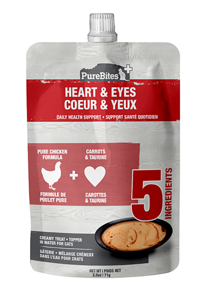 PureBites Squeezables Heart & Eyes 71GM | Cat