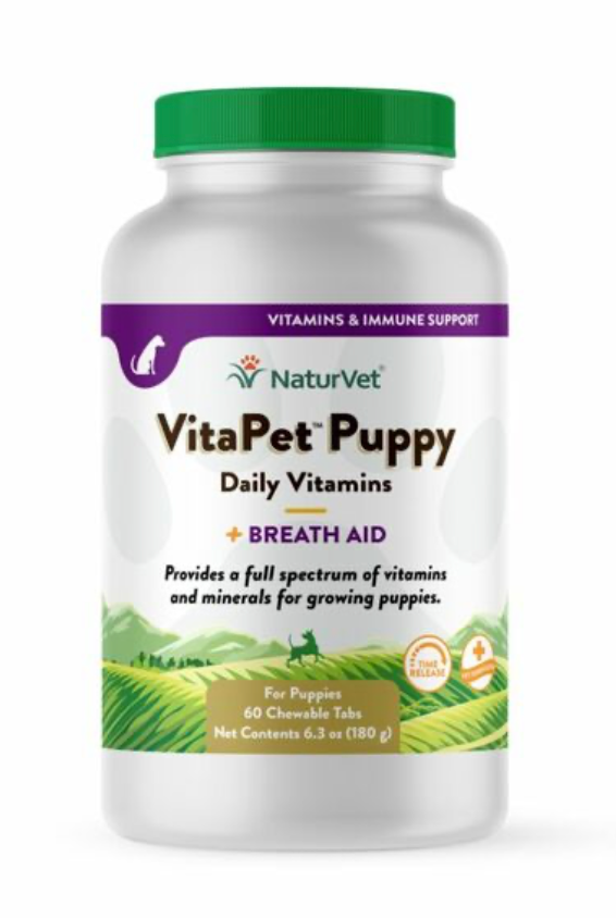 NaturVet VitaPet Daily Time Release 60CT | Puppy