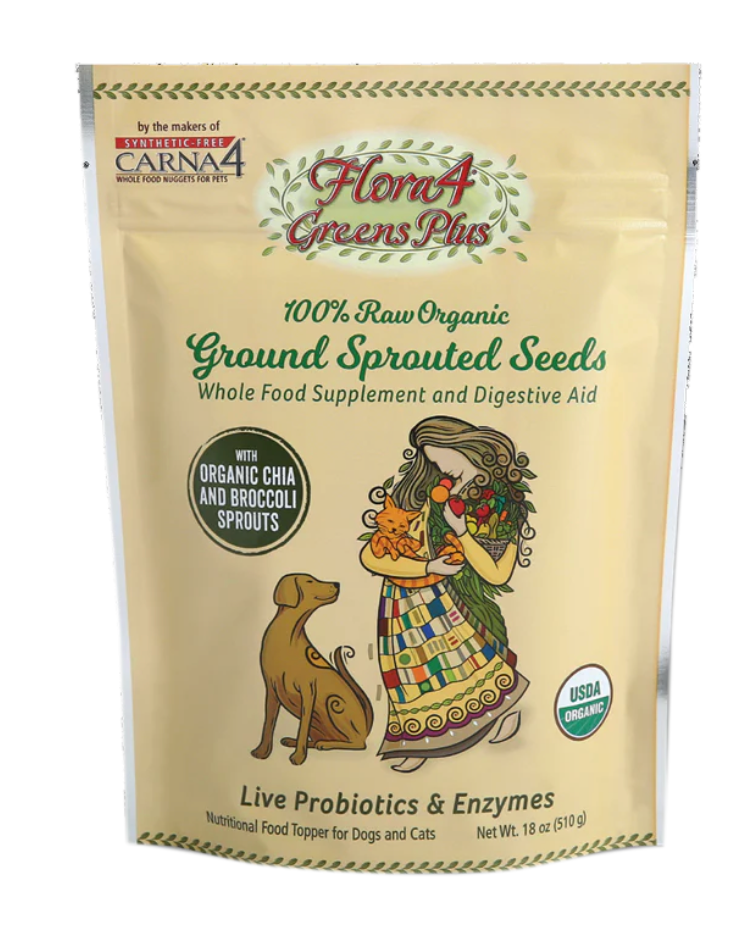 Carna4 - Flora4 Greens Plus Sprouted Seed Topper