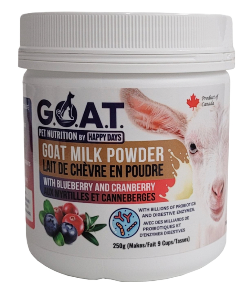 Happy Days Goat Milk Powder with Blueberry/Cranberry