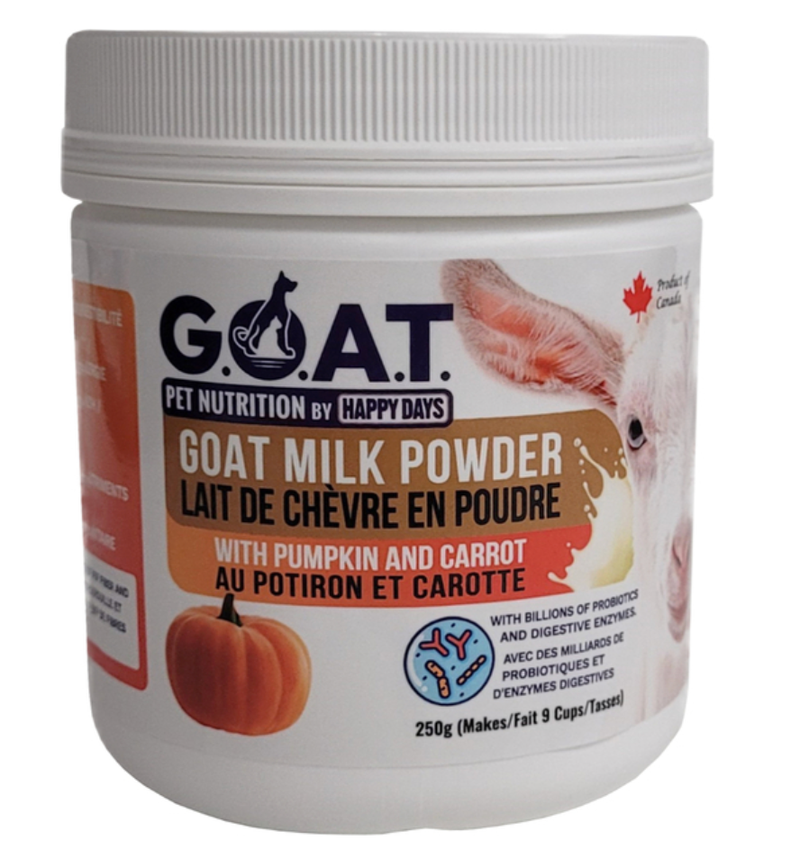 Happy Days Goat Milk Powder with Carrot/Pumpkin