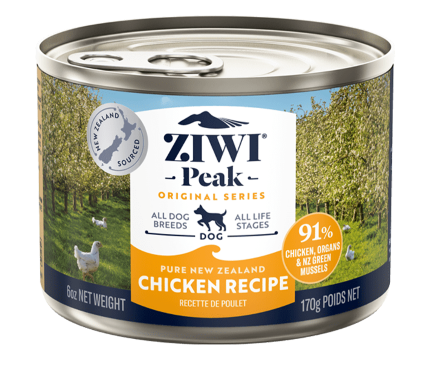 ZIWI Peak Dog Chicken Cans