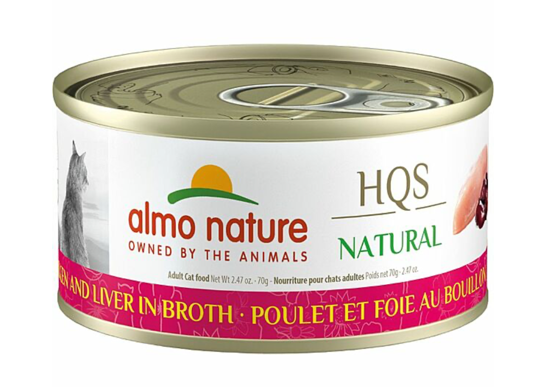 Almo Nature Chicken & Liver in Broth 24/70GM | Cat
