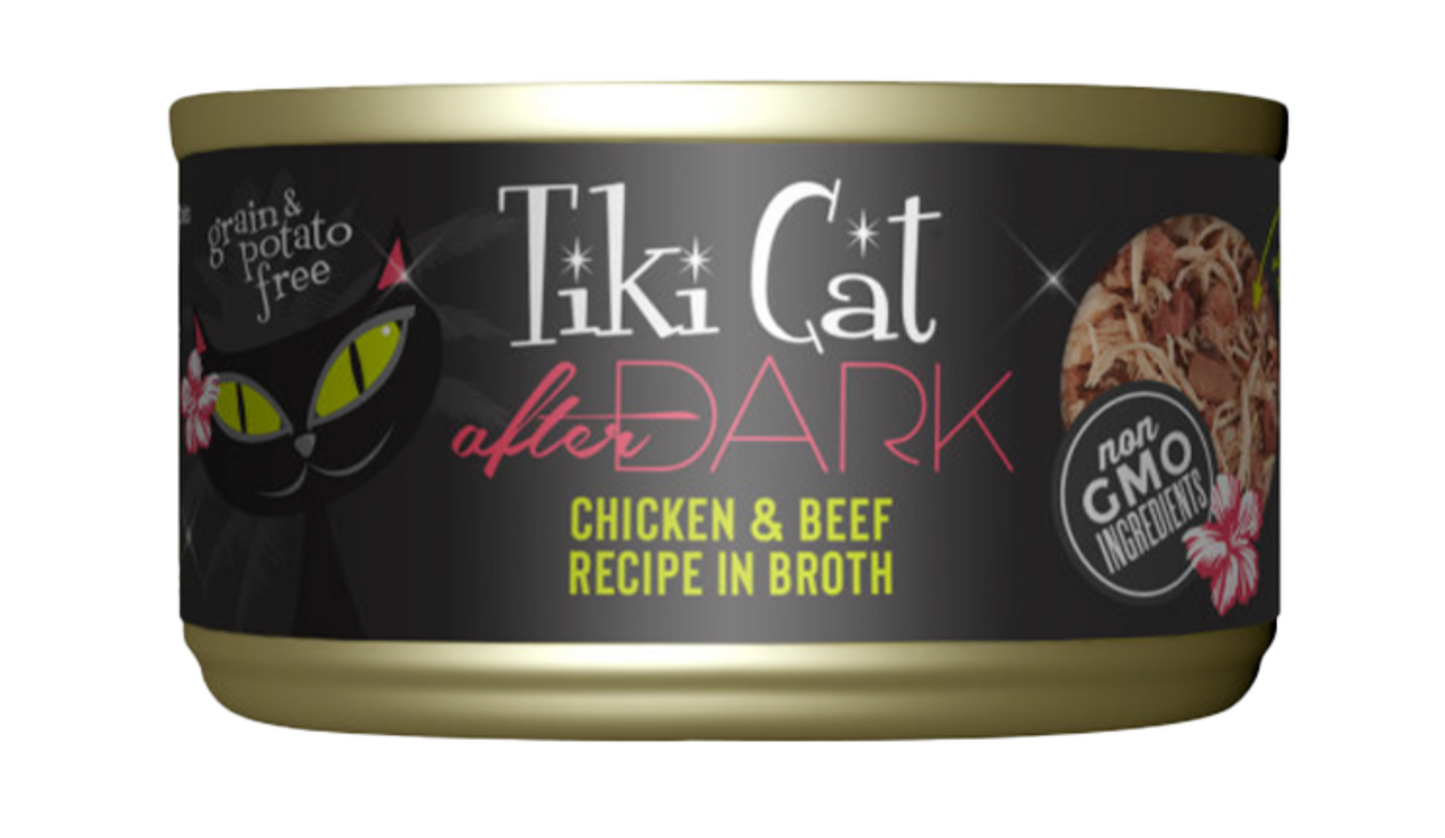 Tiki Cat After Dark GF Chicken/Beef 2.8 oz