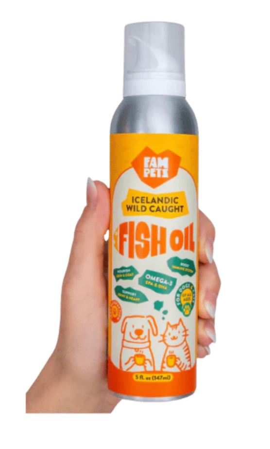 Fam-Pets - Icelandic Wild Caught Fish Oil - 147ml (Spray)