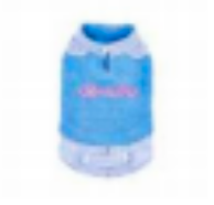 Mookipet Chenille Patchwork Layered-Look Vest