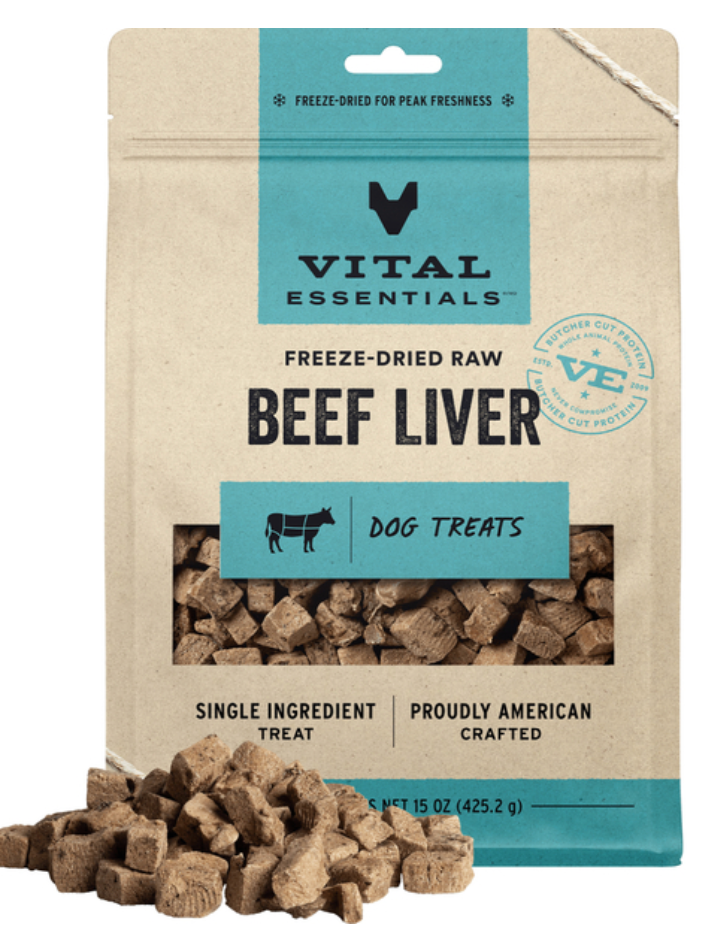 Vital Essentials Beef Liver 15OZ