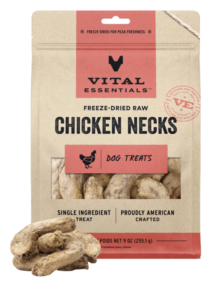 Vital Essentials Chicken Necks 9OZ