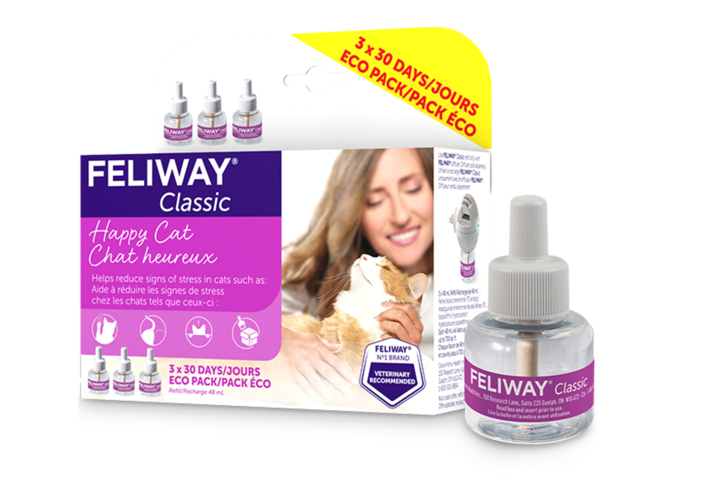 FELIWAY Cat Classic 30-Day Refill 3-Pack