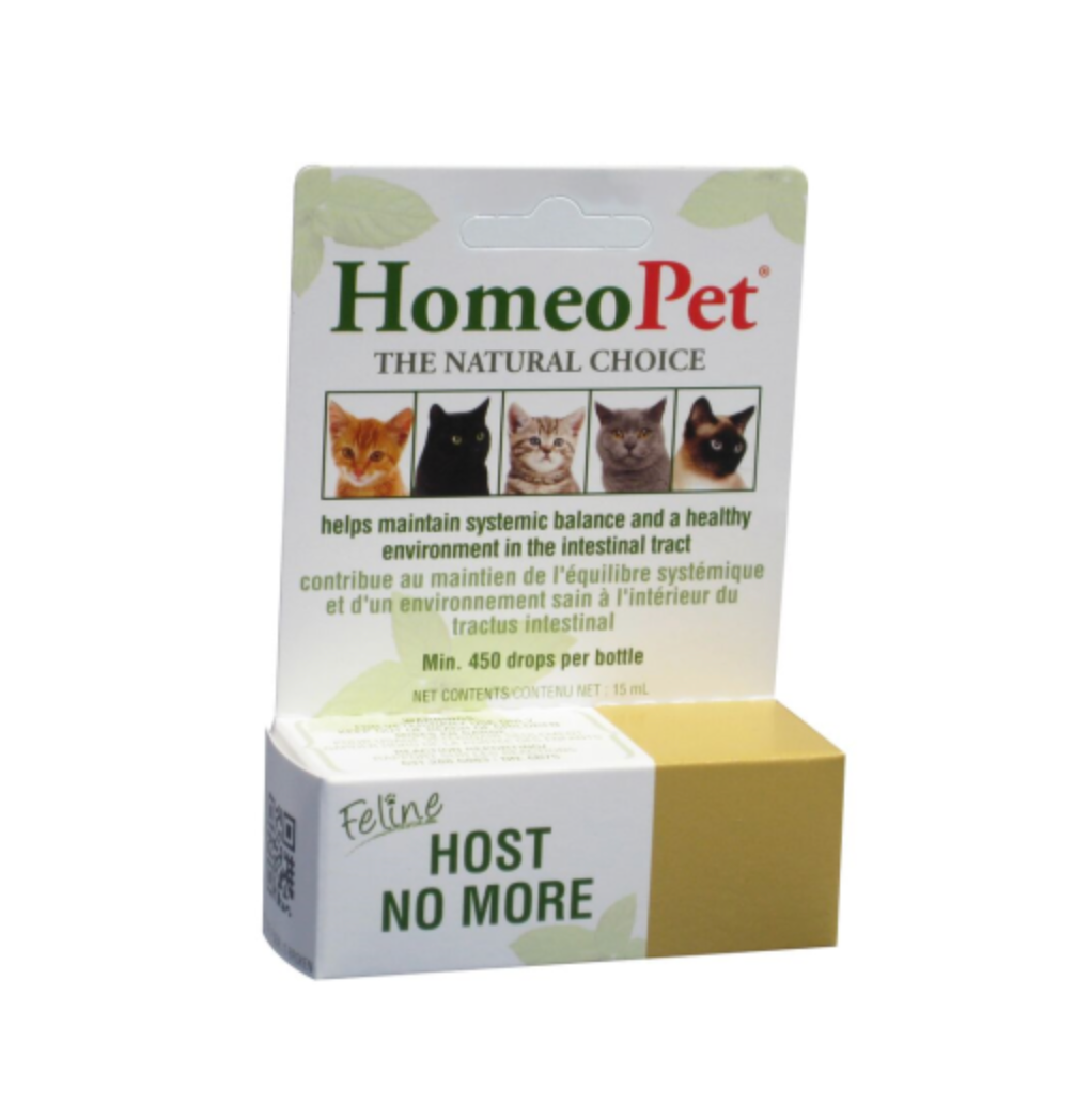 HomeoPet Cat Host No More 15 ml (Worm Clear)