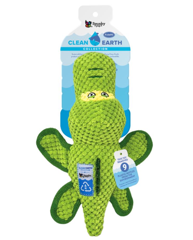 Spunky pup Clean Earth Recycled Textured toys