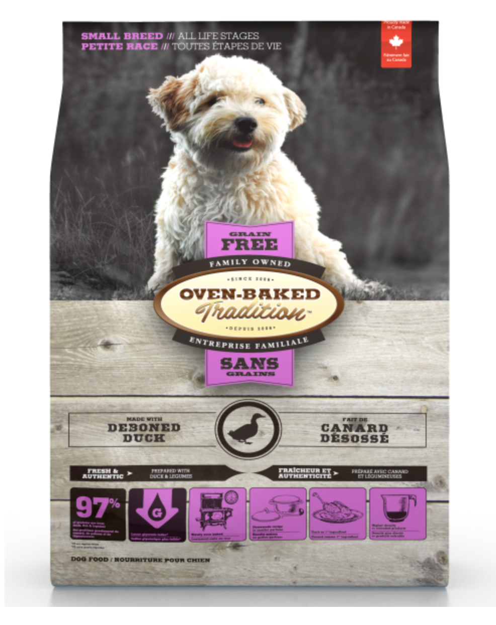 Oven-Baked Tradition Dog GF Small Breed Duck 5 lb