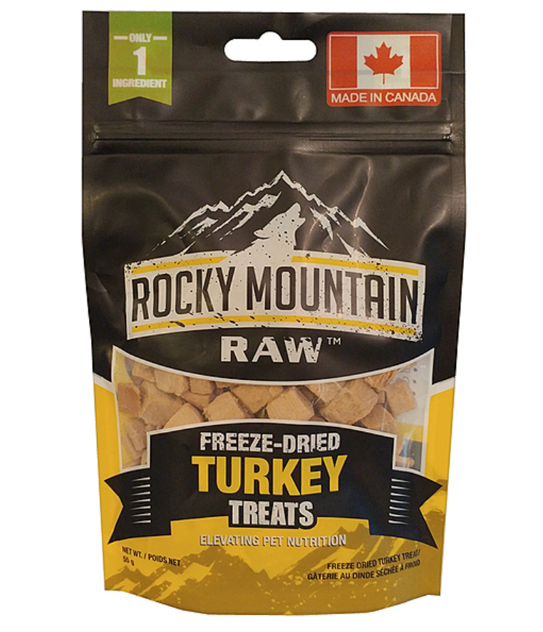 Rocky Mountain Freeze-Dried Turkey Treats 55GM