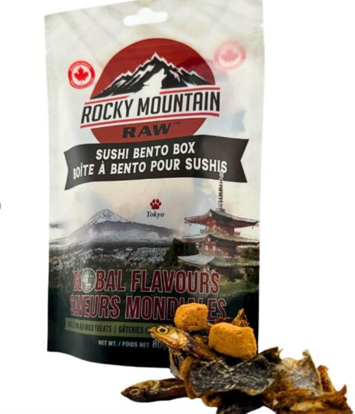 Rocky mountains Global Flavors Japan Sushi BentoBox 82GM