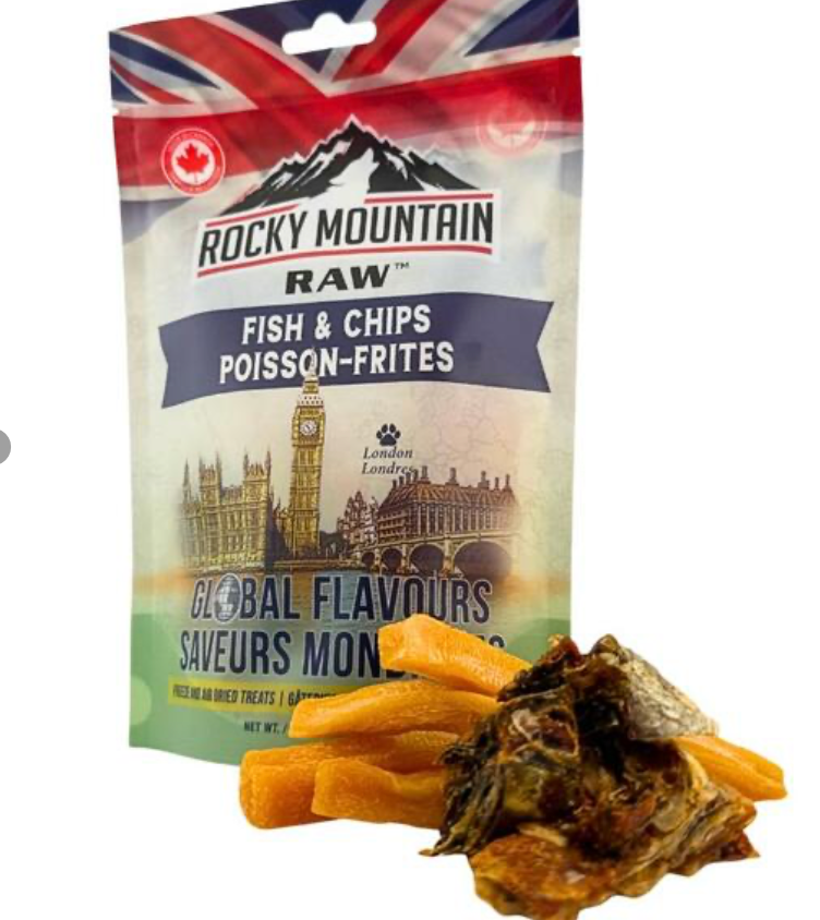 Rocky mountains Global Flavors UK Fish and Chips 118GM