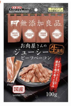DoggyMan juicy beef bacon for dog