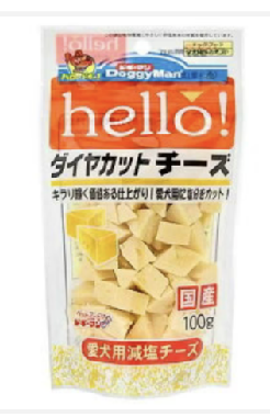 DoggyMan low-fat cut cheese for dog