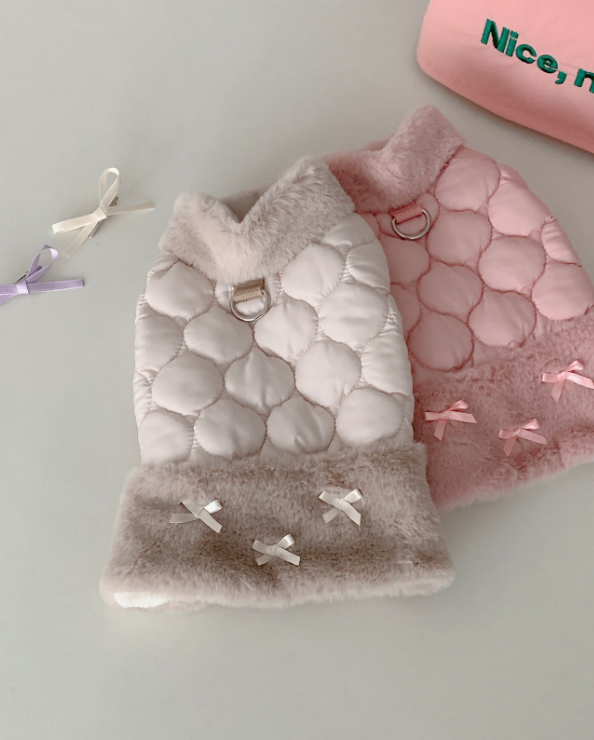 Boms Ribbon Nana Padded Vest